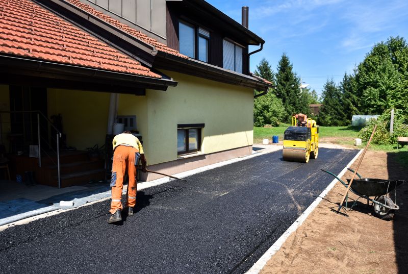 Blacktop Driveway Paving