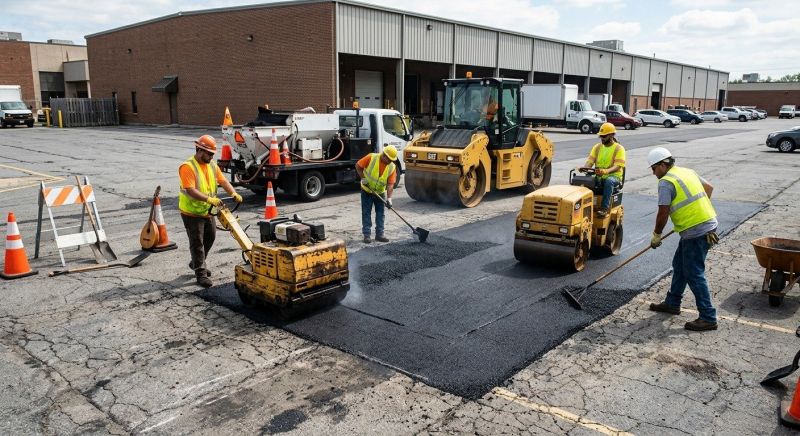 Parking Lot Repair in Orange County, CA